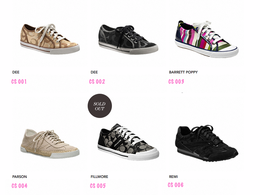 coach fillmore sneaker