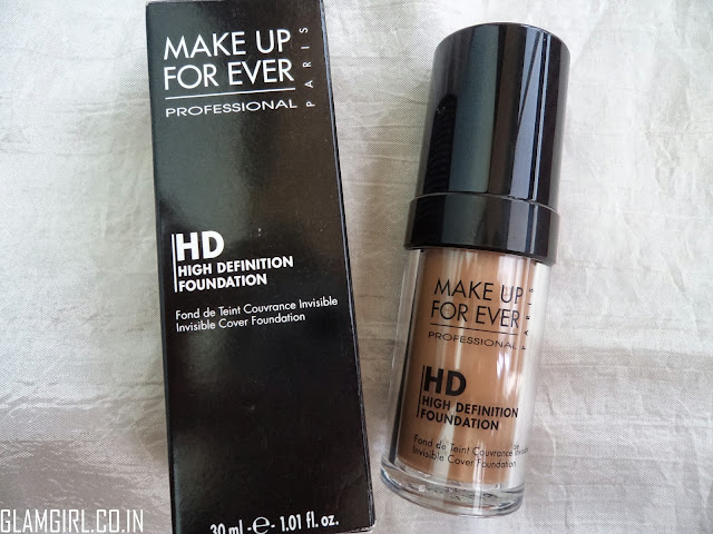 MAKE UP FOR EVER HD FOUNDATION IN N128 ALMOND REVIEW