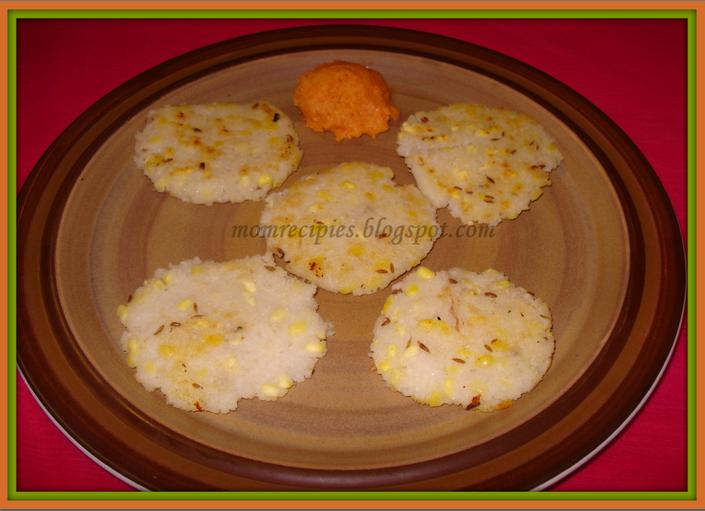 Mom's Recipies Billa Kudumulu / Rice Rava Tikki's
