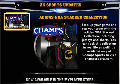 NBA 2K14 My Player Store . Adidas NBA Stacked Collection