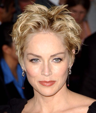 Sharon Stone Over 50 Hair Cut With Back View | Short Hairstyle 2013 Sharon Stone Over 50 Hair Cut With Back View | Short Hairstyle 2013