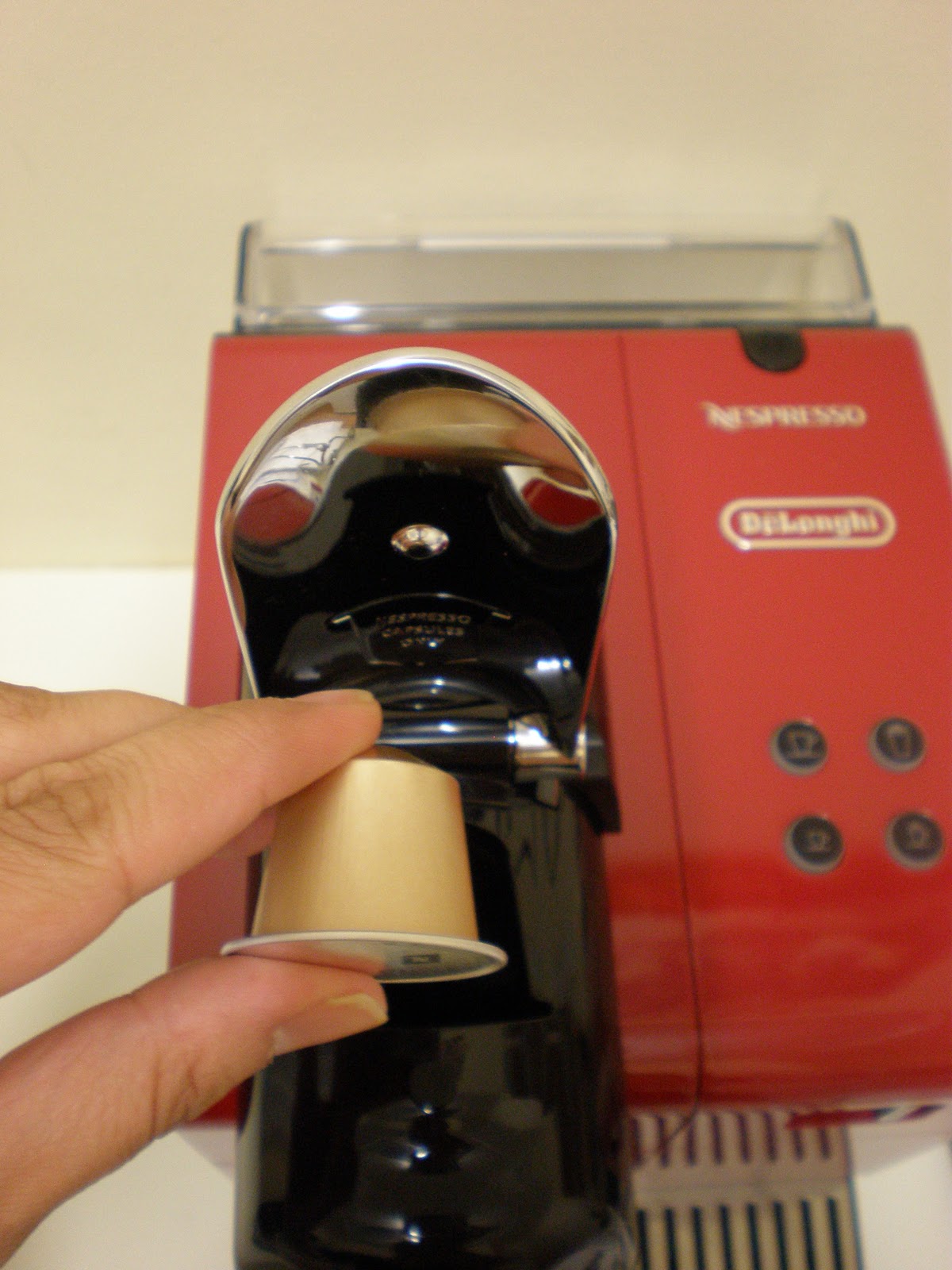 Hugs for Mummy My new Clooney coffee machine