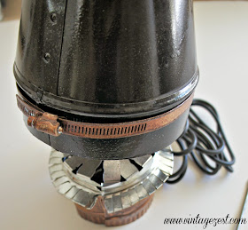 DIY Industrial Pendant Light with LED Power! on Diane's Vintage Zest! #LEDSavings #CollectiveBias #shop