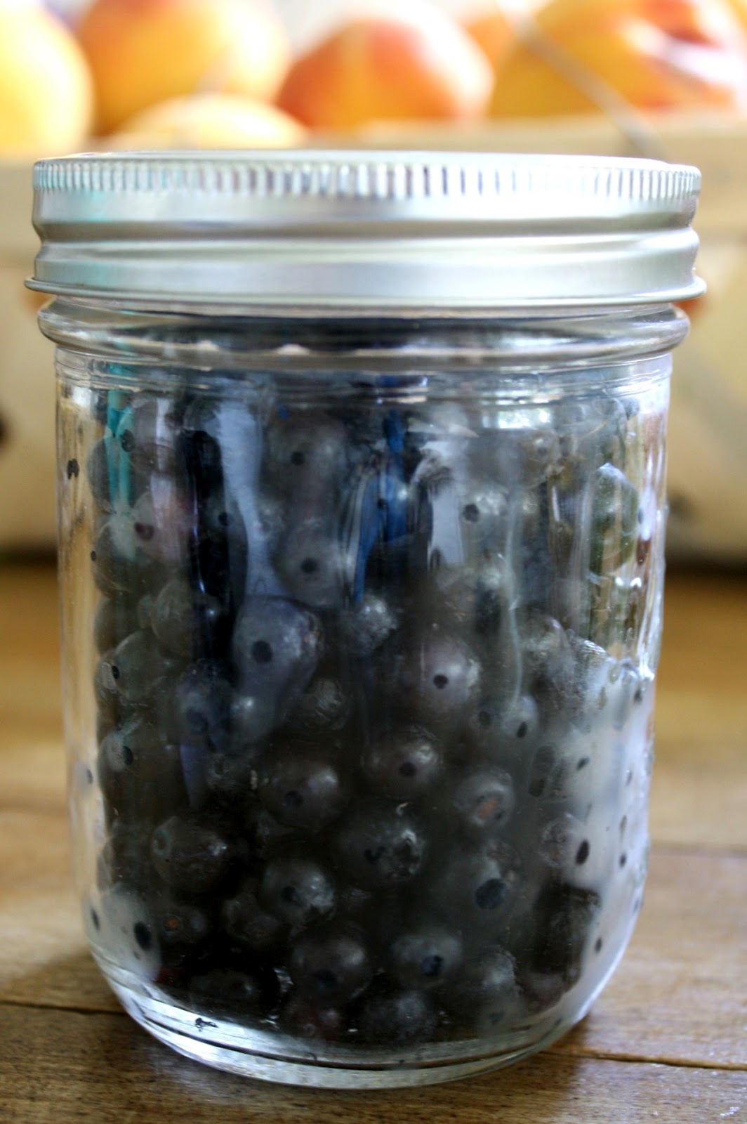 Keeping It Cozy Freezing Blueberries