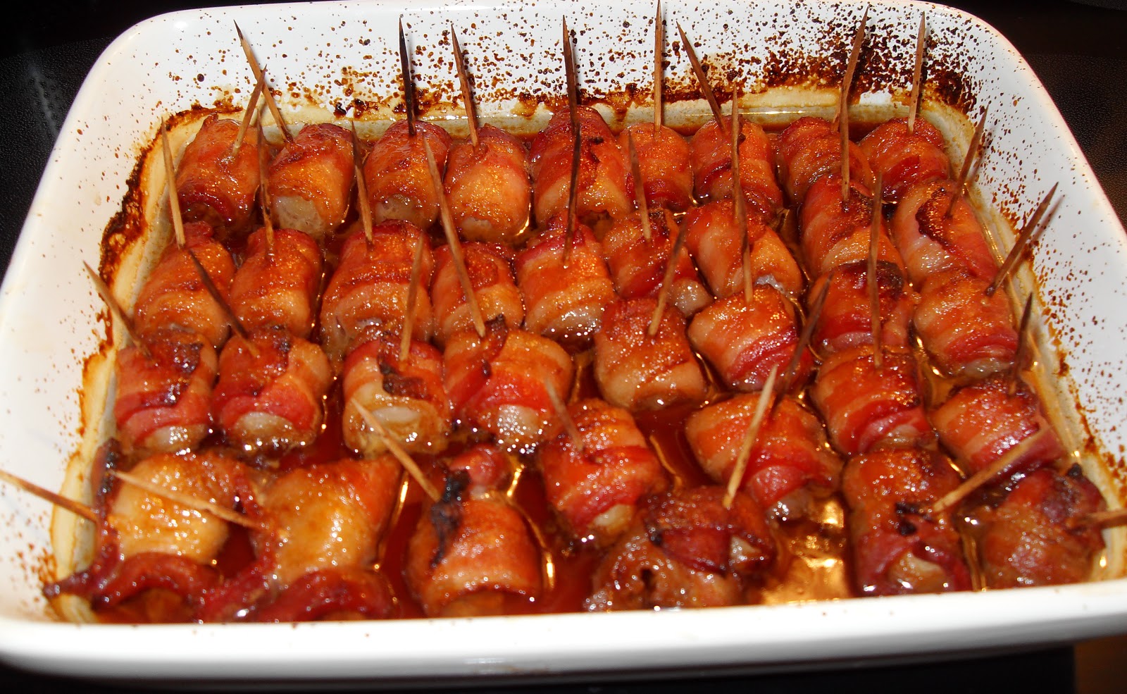 Marissa Says... A Lifestyle Blog Bacon wrapped water chestnuts
