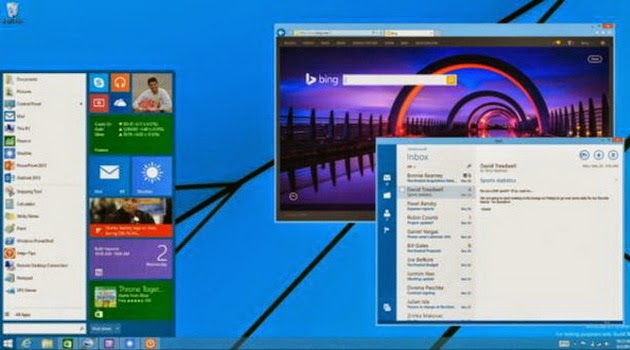 Windows 9 Hadir Menunjukkan Kematian pada Window 8 Windows 9 Hadir Menunjukkan Kematian pada Window 8