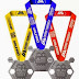 The 2015 Run United Philippine Marathon Series Medals