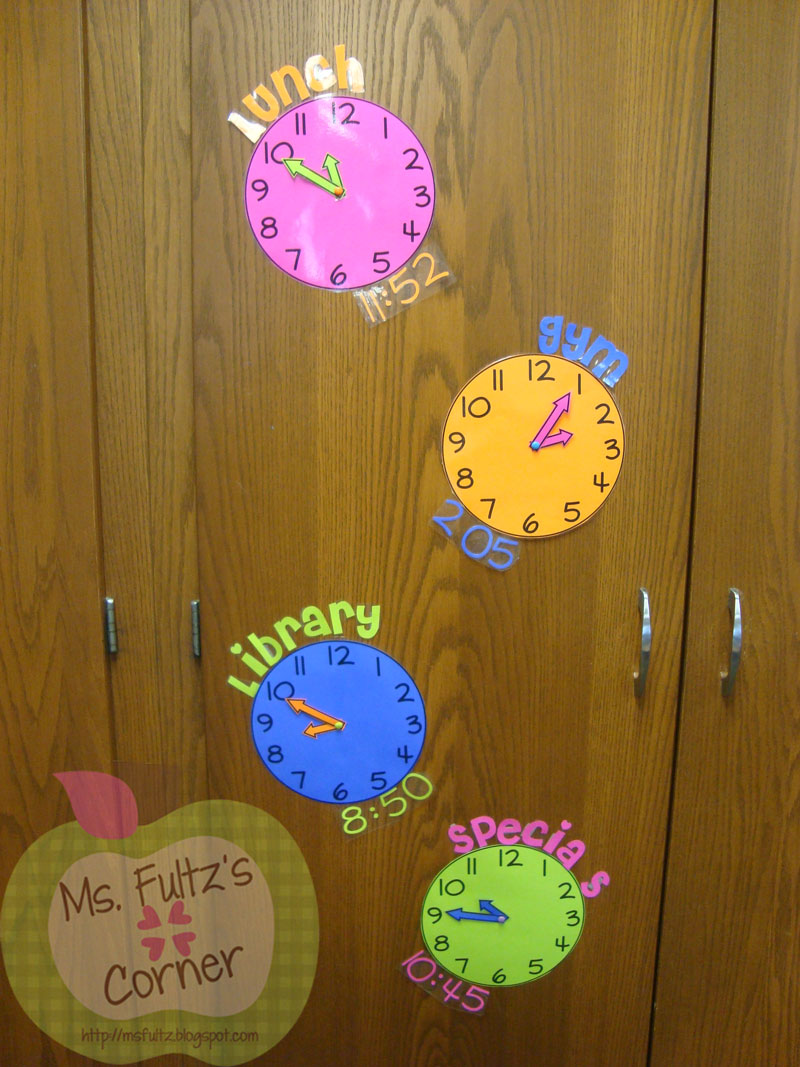 Ms. Fultz's Corner Classroom Makeover Organization and Time Savers
