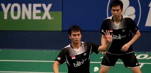 Ganda Putra Indonesia Singkirkan Ganda Tiongkok Ganda Putra Indonesia Singkirkan Ganda Tiongkok
