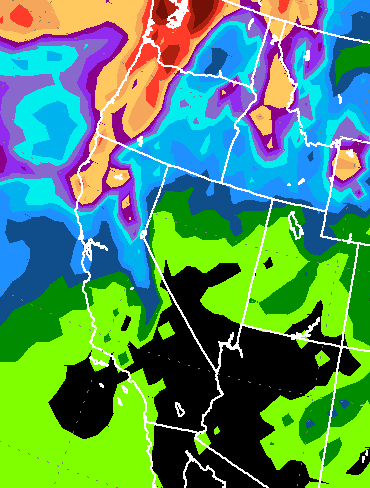 this is accuweather s display of the european model s ecmwf rainfall