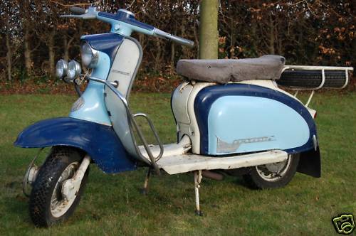 Lambretta Side Panel Carb Vent  : Series 3 Side Panel Buffer Installation.