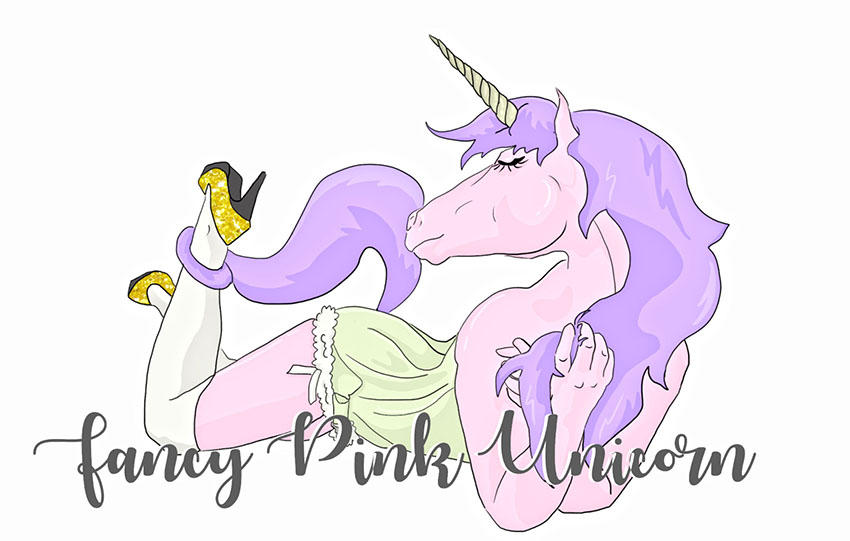 Fancy Pink Unicorn