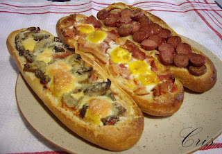 Pizza En Baguette
