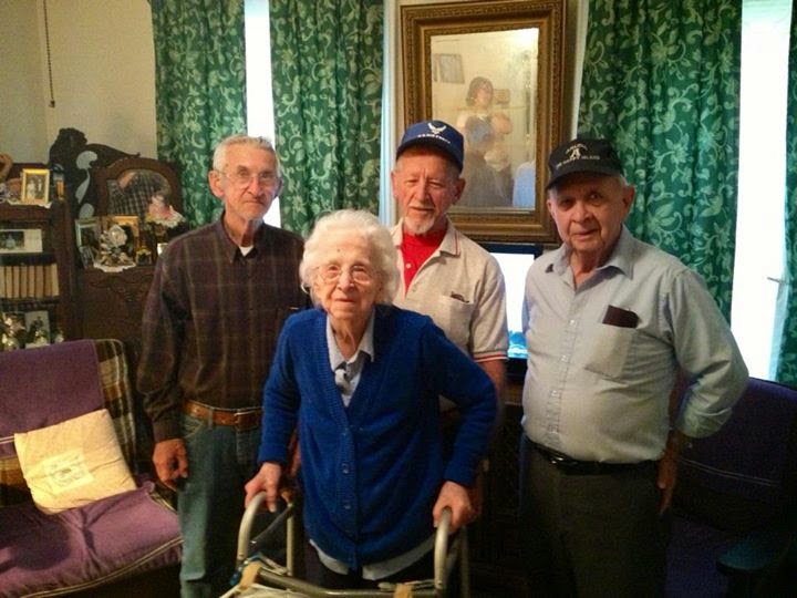 Cavendish Historical Society News Celebrating Luella Butler's 105th