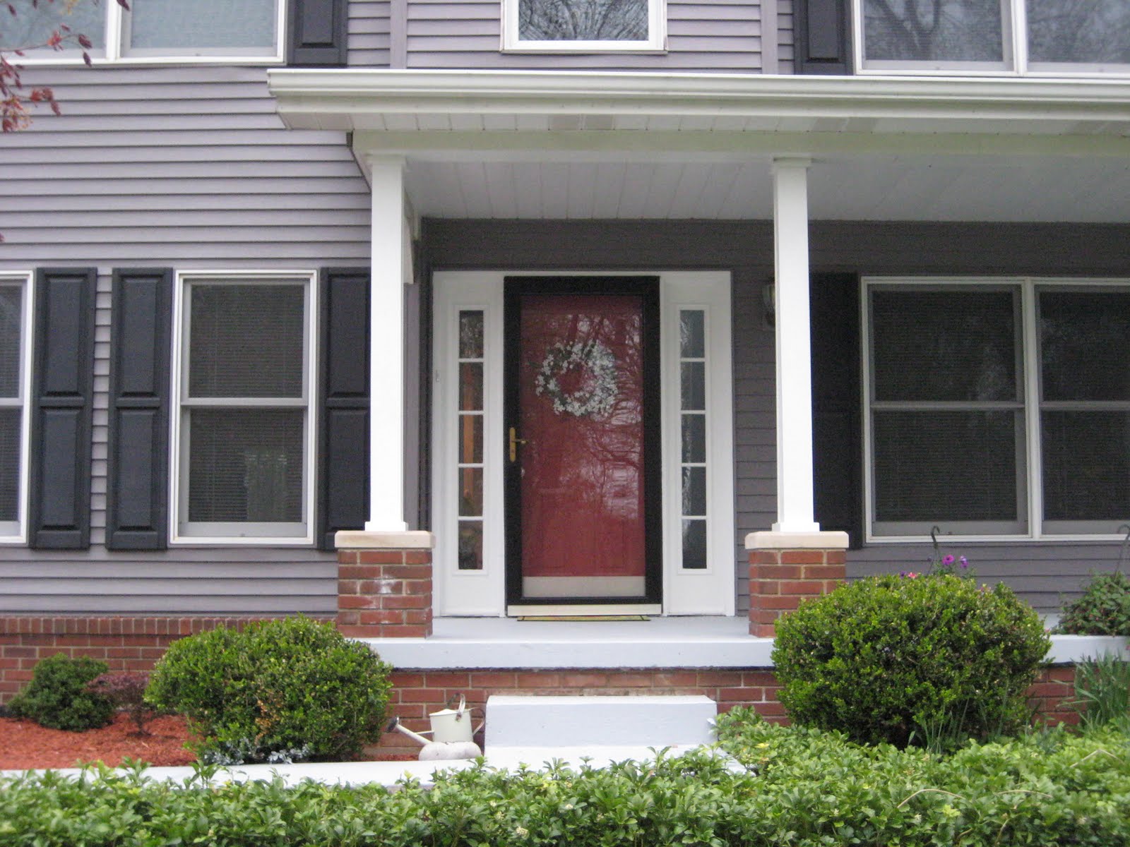 The Thornburgs I'll Paint Your Back Porch Red