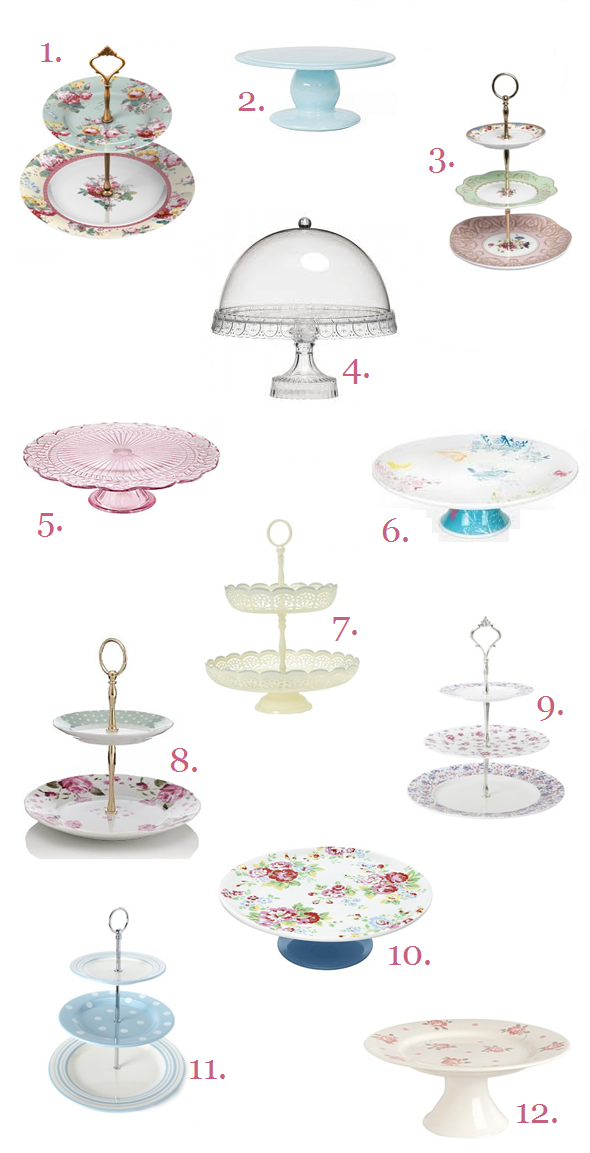 Pretty Cake Stand With Lid Pretty Cake Stand With Lid