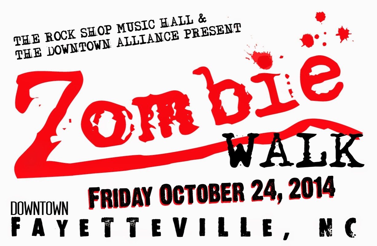 Zombob's Zombie News and Reviews Zombie Walk 10/24/14 Fayetteville, NC