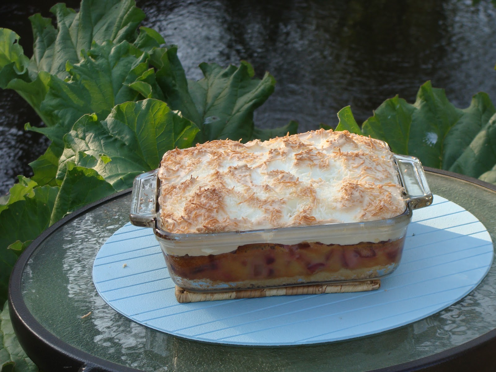 Mennonite Girls Can Cook Rhubarb Meringue Dessert