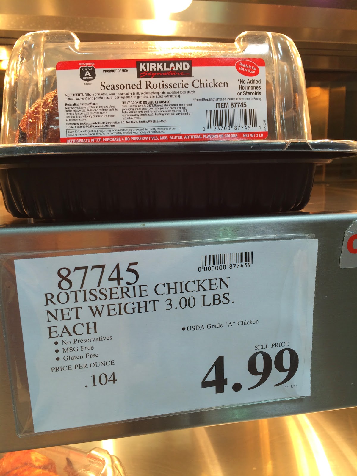Do You Really Know What You're Eating? A flock of rotisserie chickens