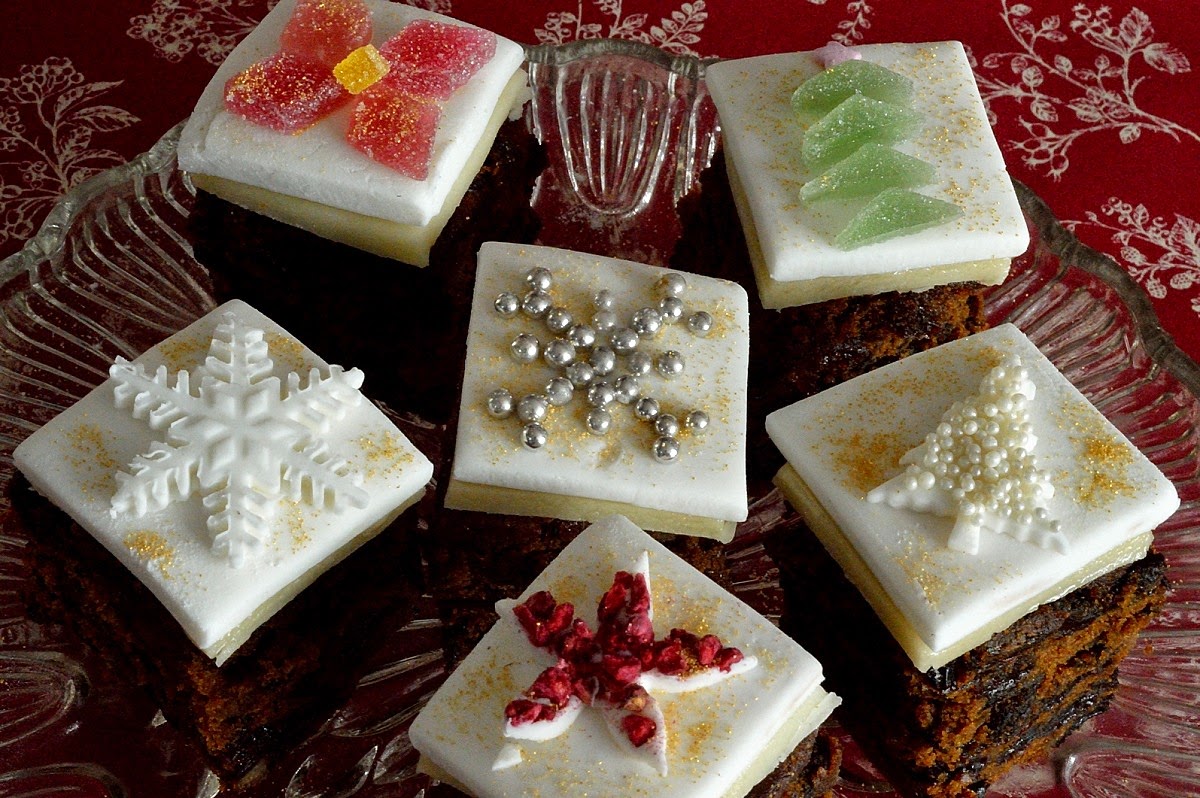 Chocolate Christmas Tree Biscuits and Mini Christmas Cakes - Waitrose #