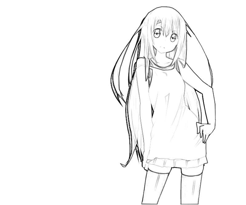 Printable Hinagiku Katsura Beautiful Coloring Pages printable-hinagiku-katsura-beautiful-coloring-pages