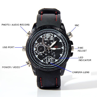 Spy Cam Sport Watch / Jam Tangan Kamera Sport 4 GB Spy Cam Sport Watch / Jam Tangan Kamera Sport 4 GB