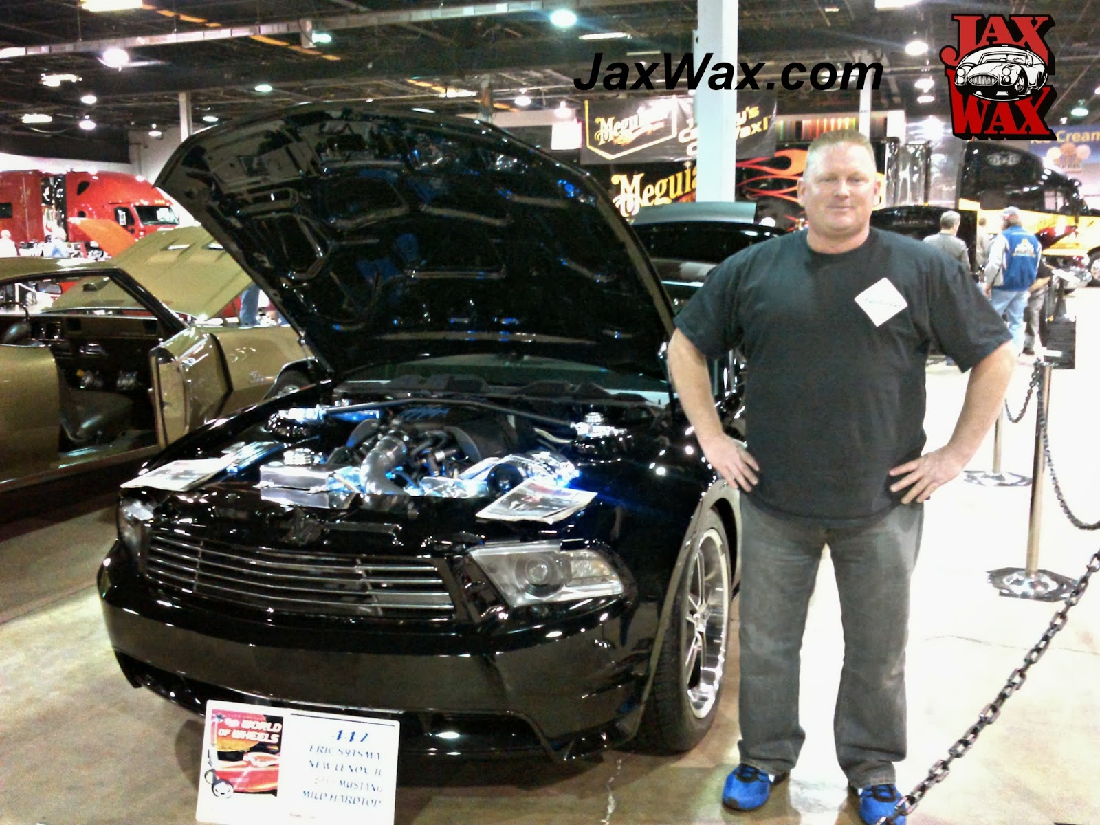 2011 Ford Mustang GT Jax Wax Customer Chicago World of Wheels 2011 Ford Mustang GT Jax Wax Customer Chicago World of Wheels