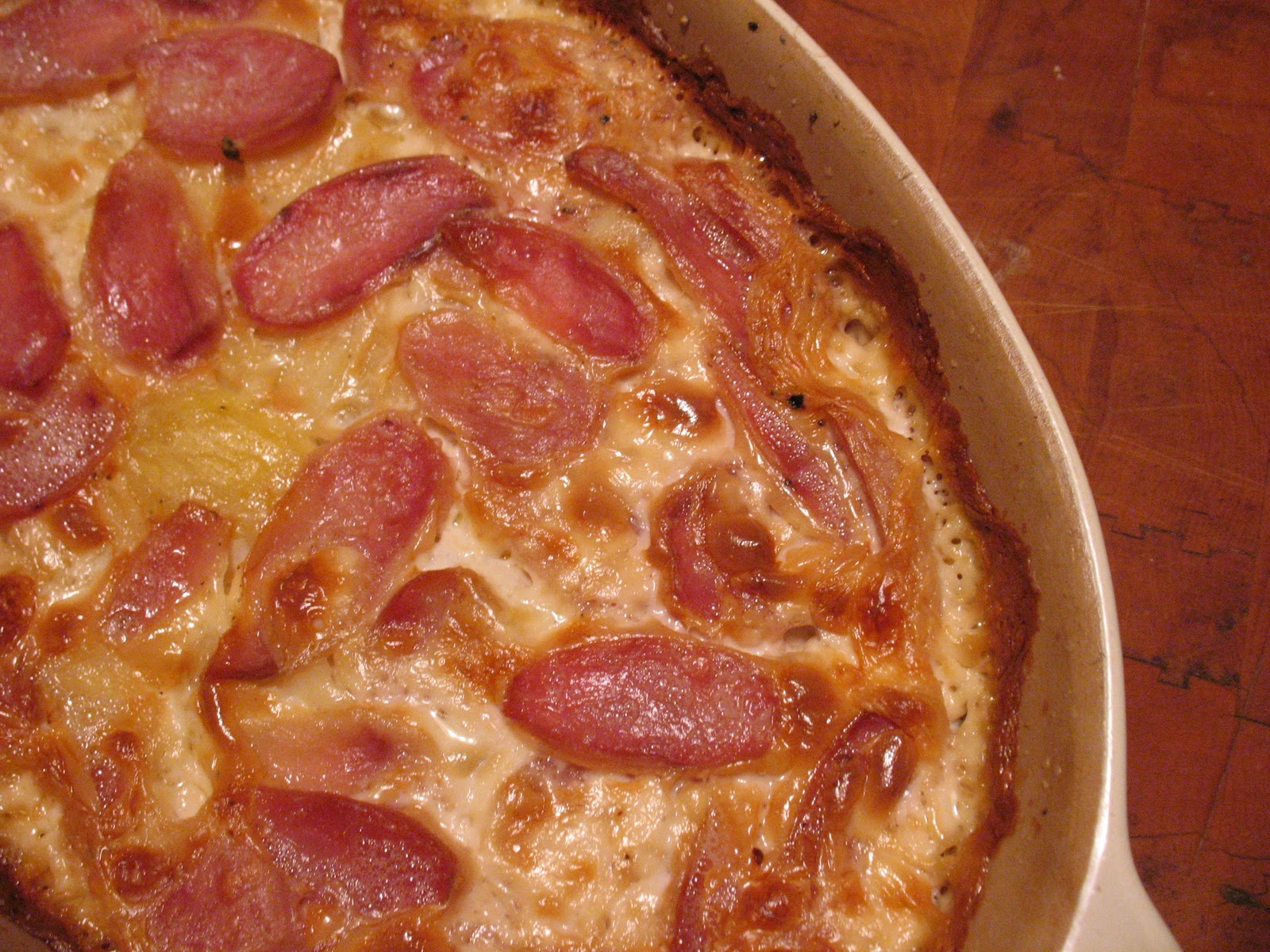 SOUNDING MY BARBARIC GULP! Pommes Dauphinoise