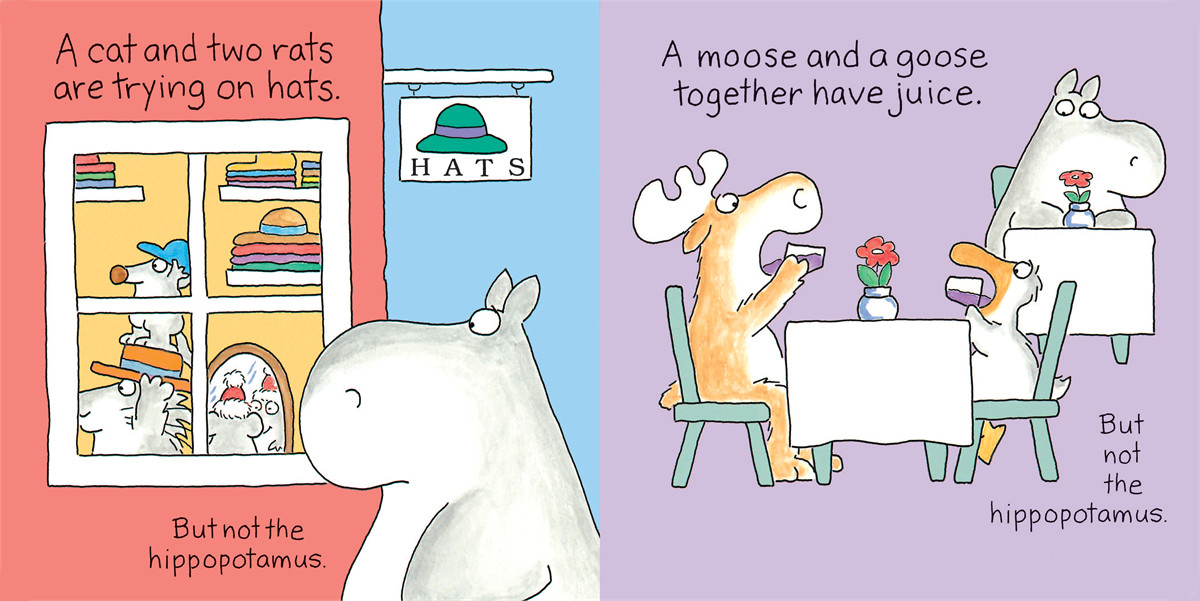 but not the hippopotamus but not the hippopotamus