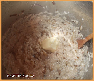 Ricetta risotto alla trevigiana e gorgonzola