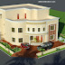 Dubai Arabian HOuse 3D Front Elevation Design