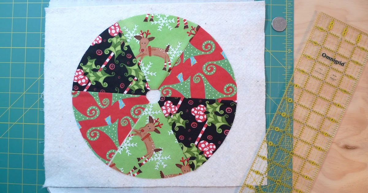 Sew Some Sunshine Mini Tree Skirt