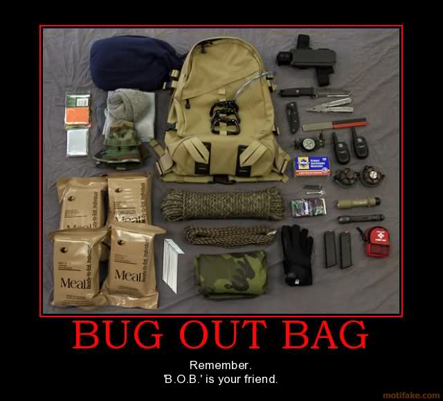 Project Gridless Filling your Bug Out Bag