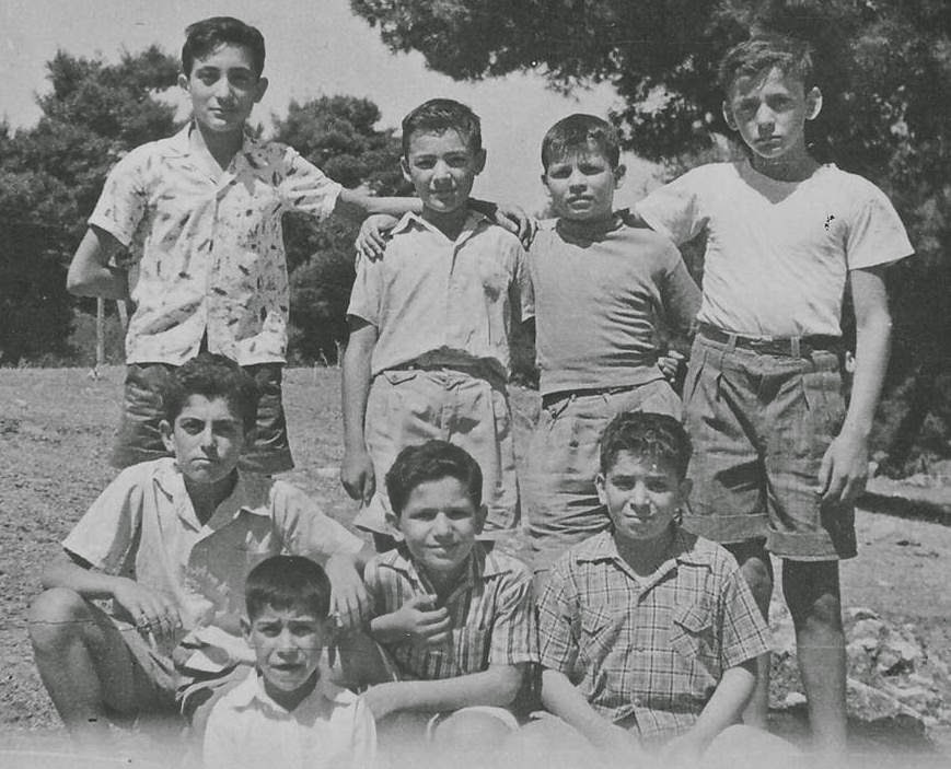 E΄ τάξη Δημοτικού, Σχολείο Γάκη,Οικονομίδου, 1953
