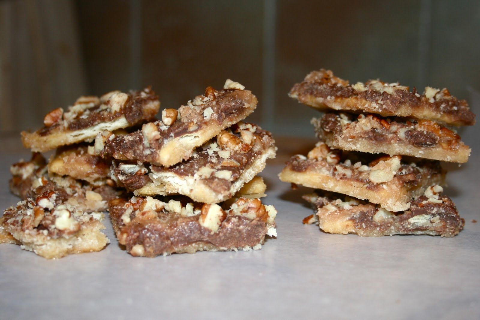 sugar & spice Saltine Toffee