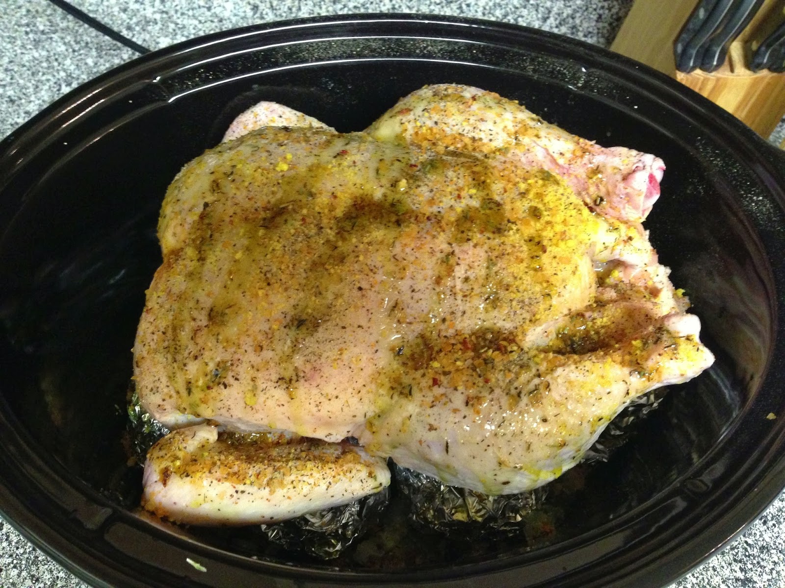 The Legal Chef Crock Pot Roasted Chicken That Wont Cook to Pieces