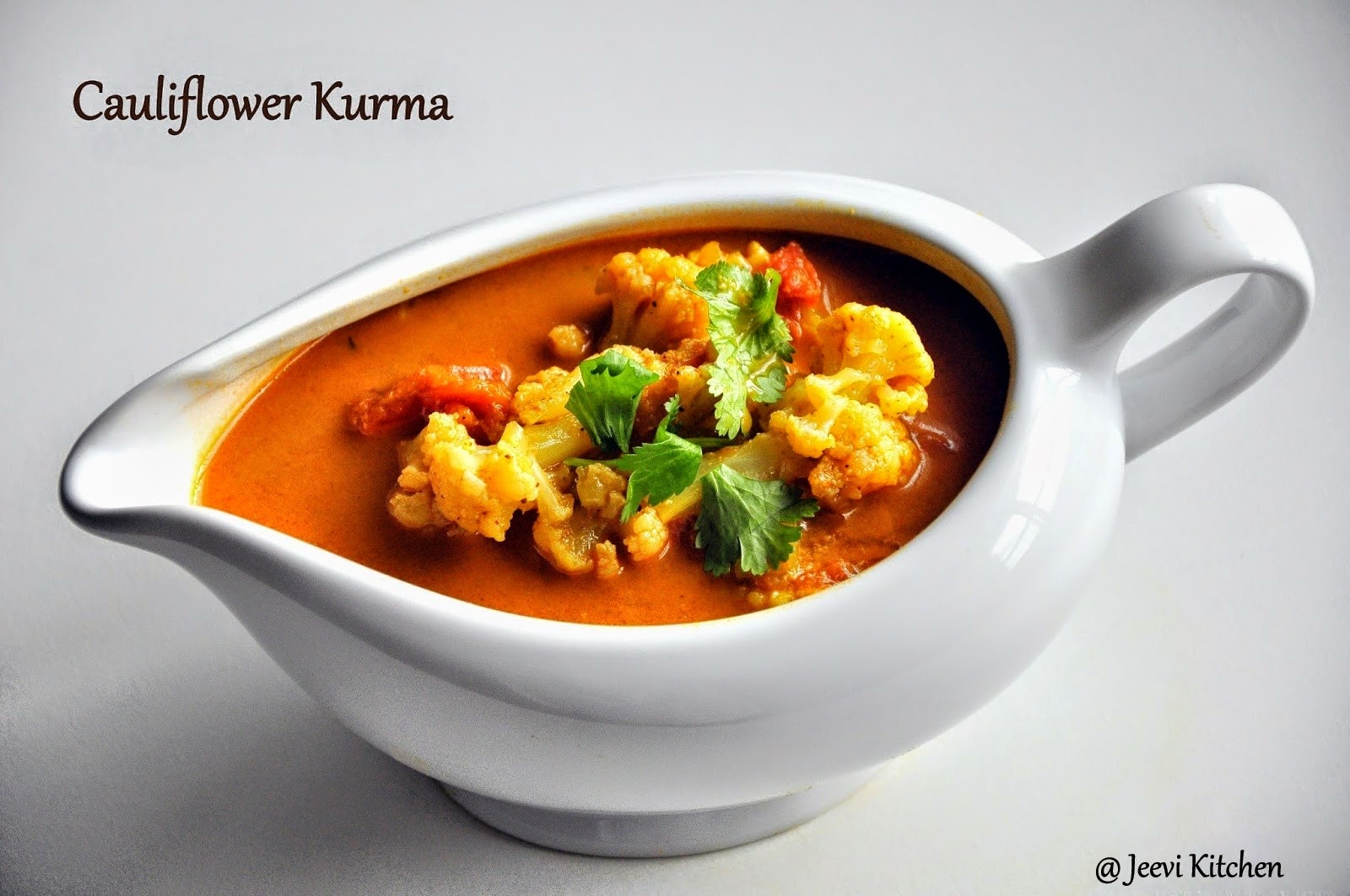 Jeevi Kitchen Cauliflower Kurma
