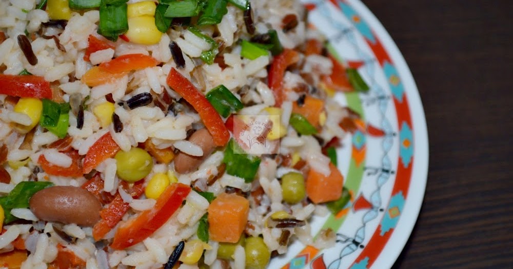 Salata de orez cu legume CAIETUL CU RETETE