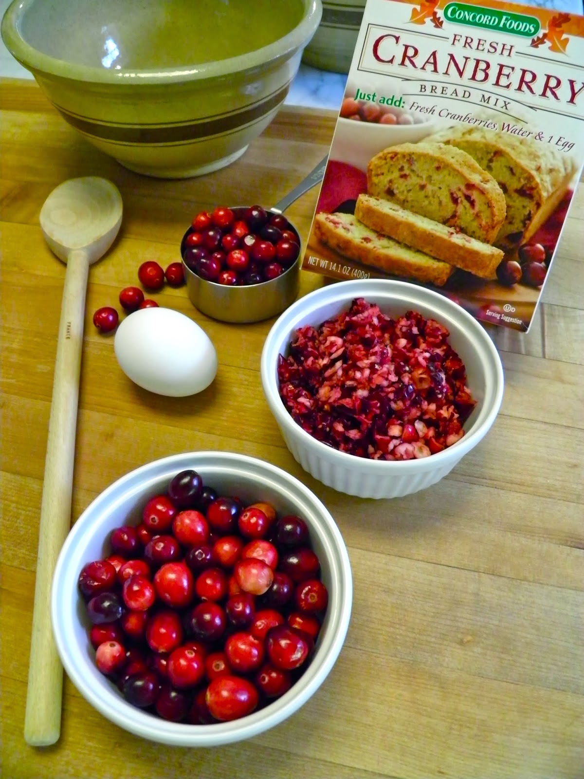 From Captain's Daughter to Army Mom Concord Foods Cranberry Bread with