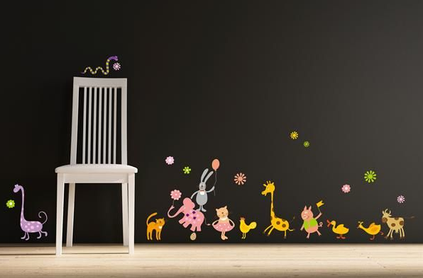 Sofies villa: wallstickers // barnerom
