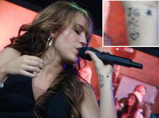 miley cyrus tattoos, tattoos