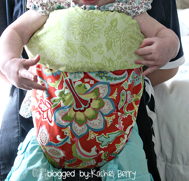 The Rachel Berry Blog { Baby Bjorn Carrier Cover Tutorial EASY }