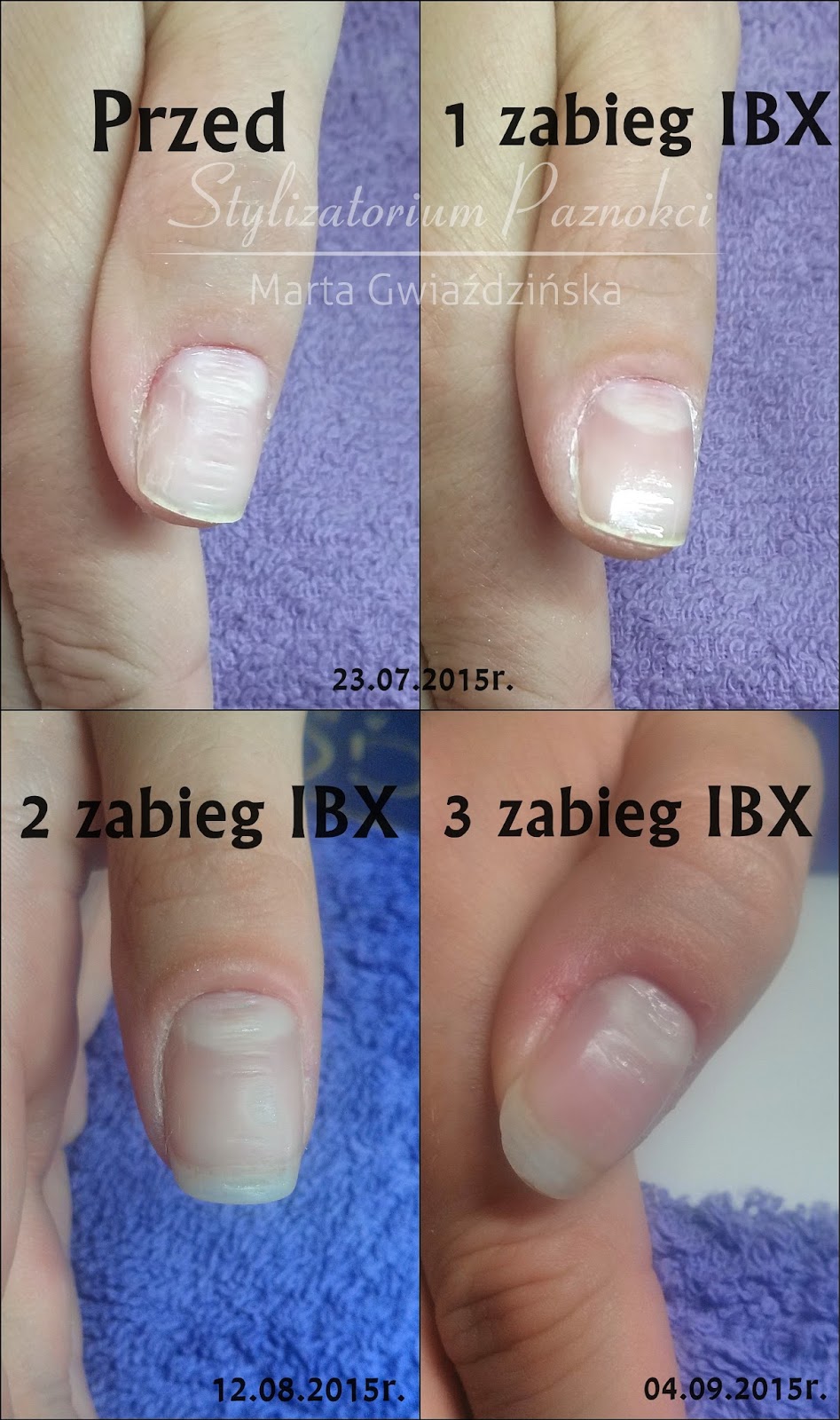 Salon Stylizatorium Paznokci Marta Gwiazdzinska We Wroclawiu Ibx System Rewolucyjna Odbudowa Paznokcia