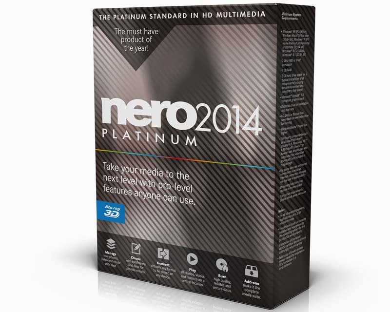 nero 2014 platinum download free