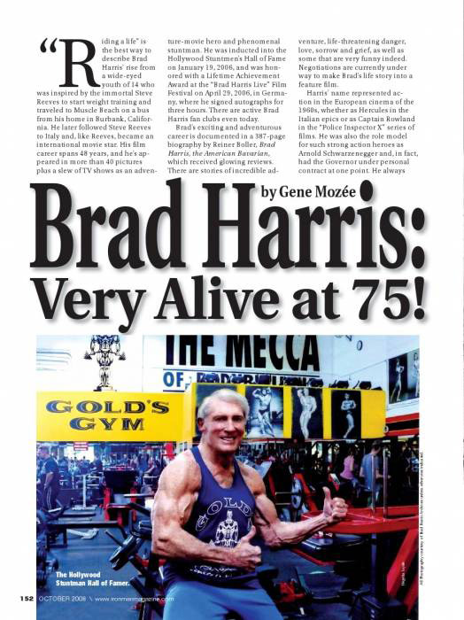 PEPLUM TV Article on Brad Harris