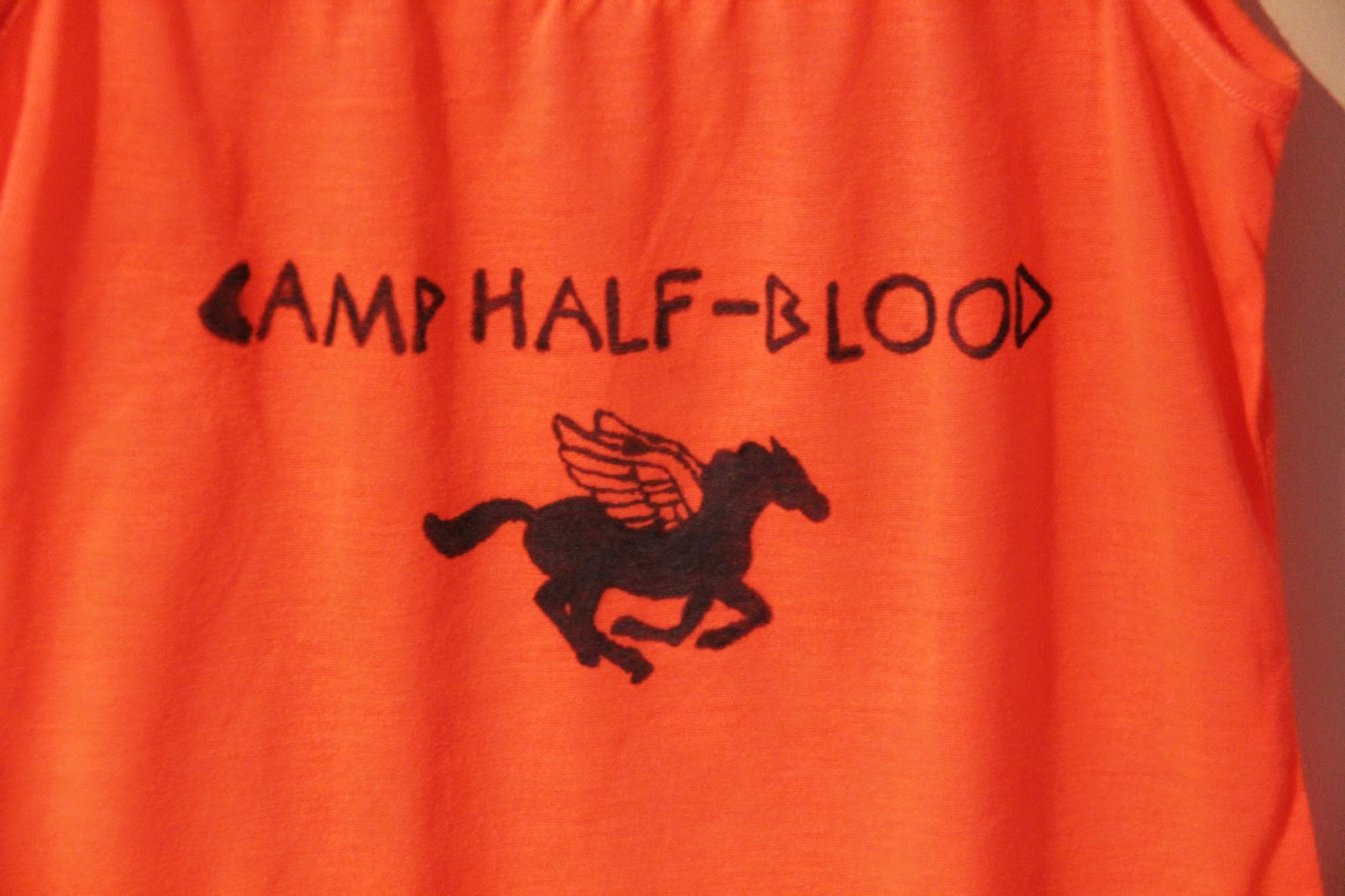 DIY camp half-blood t-shirt (percy jackson) 