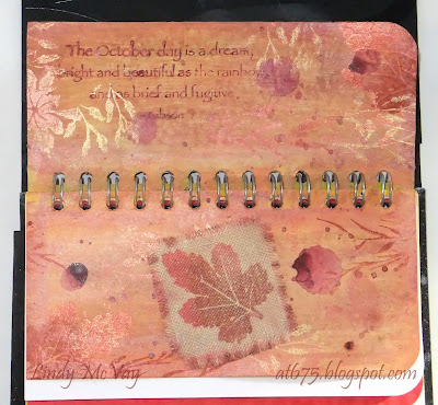 At Six Seventy-Five: October Day Art Journal Page