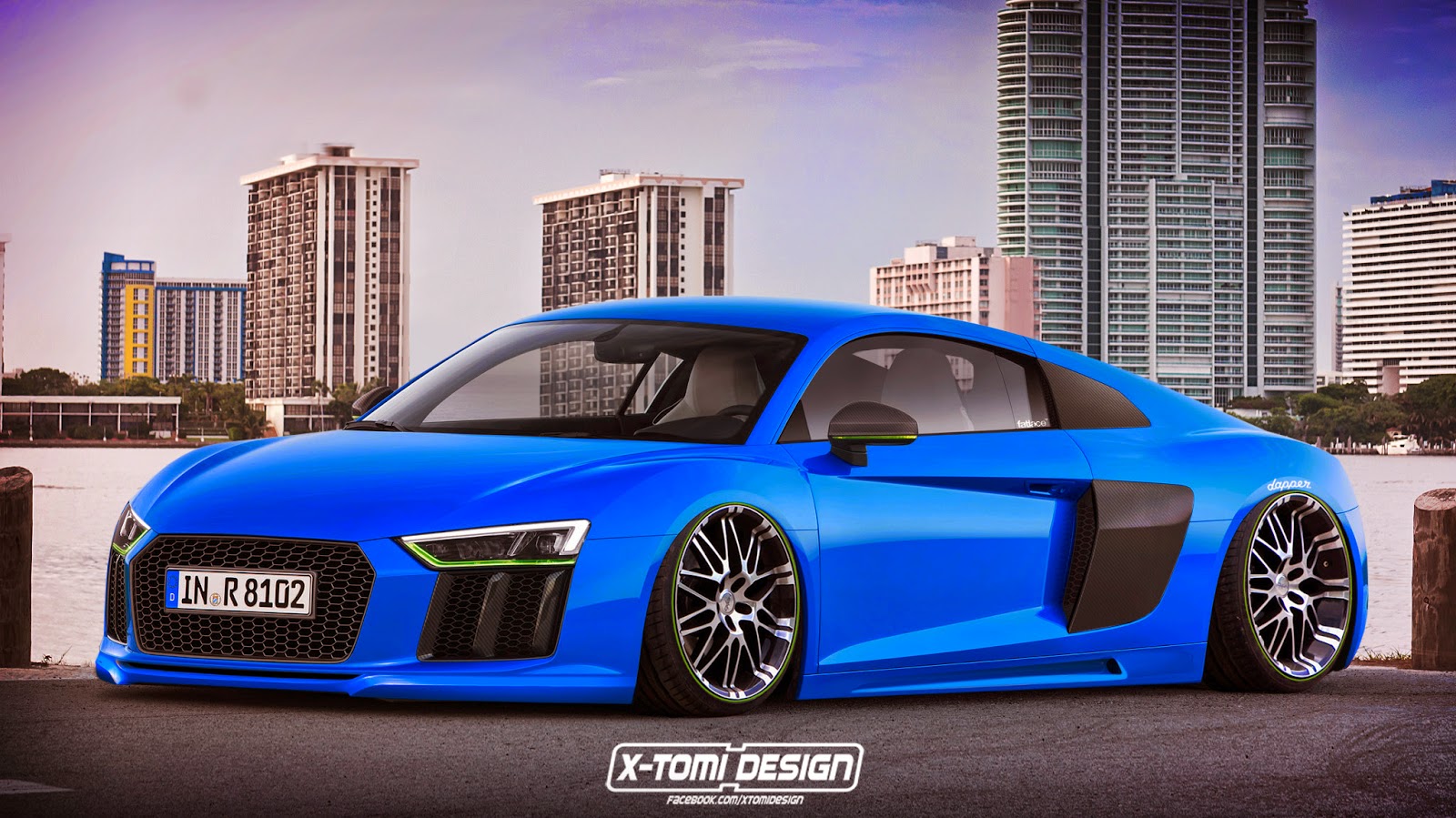 Виртуальный тюнинг Audi R8 по версии X-Tomi Design