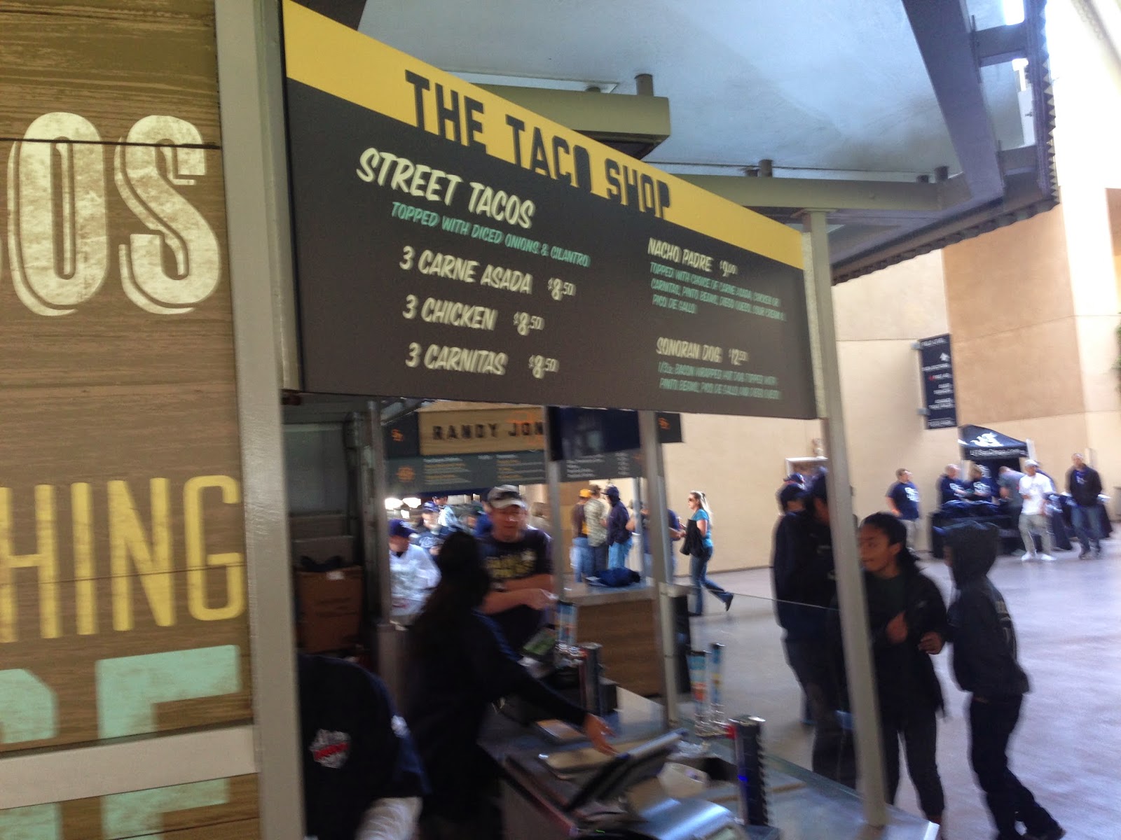 Padres Jagoff Petco Park Food Report 2K14 Bringing Encinitas/Cardiff