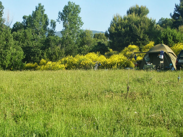 Emplacement camping